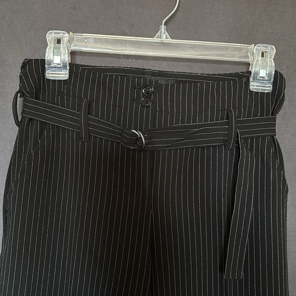 Body by Victoria black pin stipe slacks - Picture 2 of 7